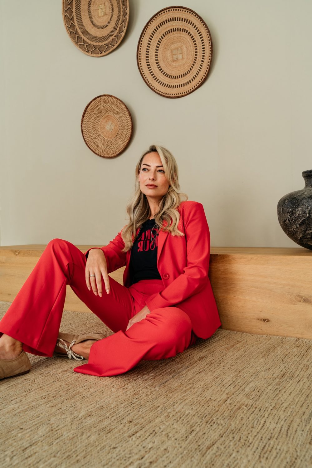 &Co Woman - Phileine Heavy Travel - Red