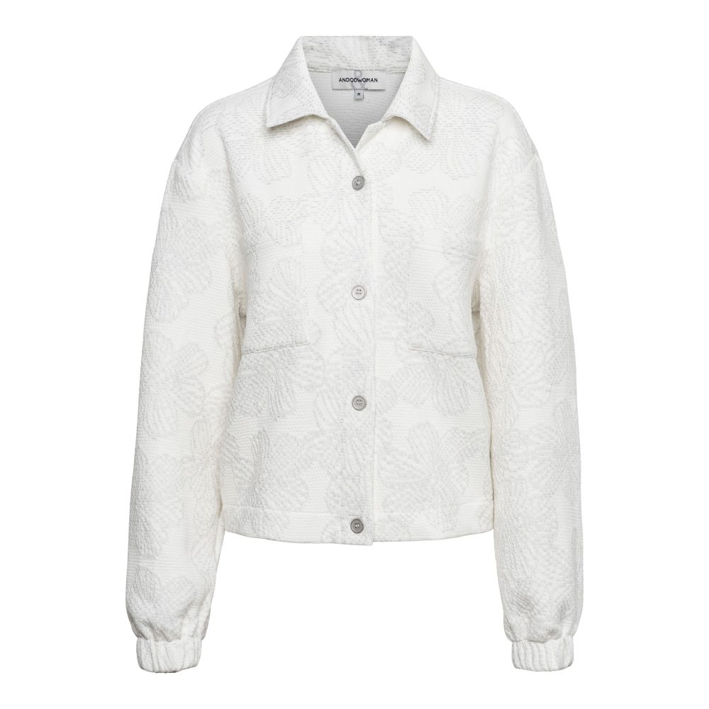 &Co Woman - Ziga Flower - Off white multi