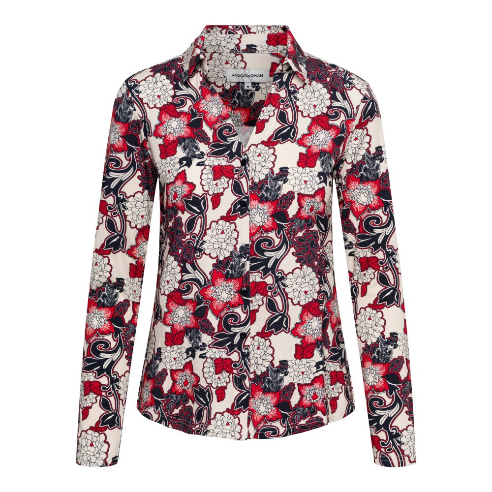 &Co Woman - Vayen Flower - Red multi