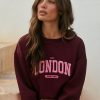 Lady Day - London Sweater - Burgundy