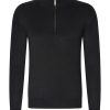 Mi Piace Heren - Men Pullover Zip - Black