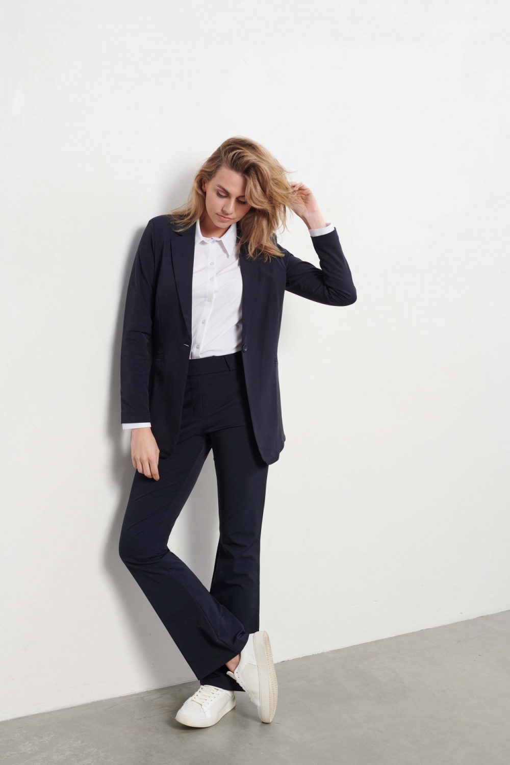 &Co Woman - Penelope Flare Travel - Navy