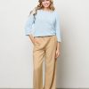 &Co Woman - Boemi Sweater - Chabray Blue