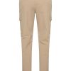 Mi Piace Heren - Men Trousers Straight Cargo - Latte