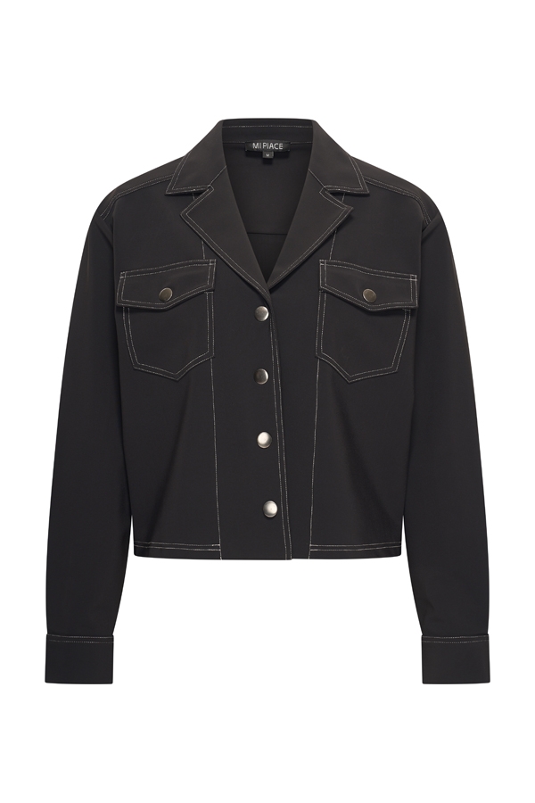 Mi Piace - Jacket Bonded - Black