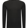 Mi Piace Heren - Men Cotton Shirt Long Sleeves - Black