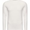 Mi Piace Heren - Men Cotton Shirt Long Sleeves - White