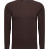 Mi Piace Heren - Men Cotton Shirt Long Sleeves - Espresso