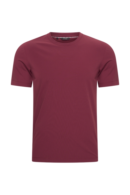Mi Piace Heren - Men T Shirt - Burgundy