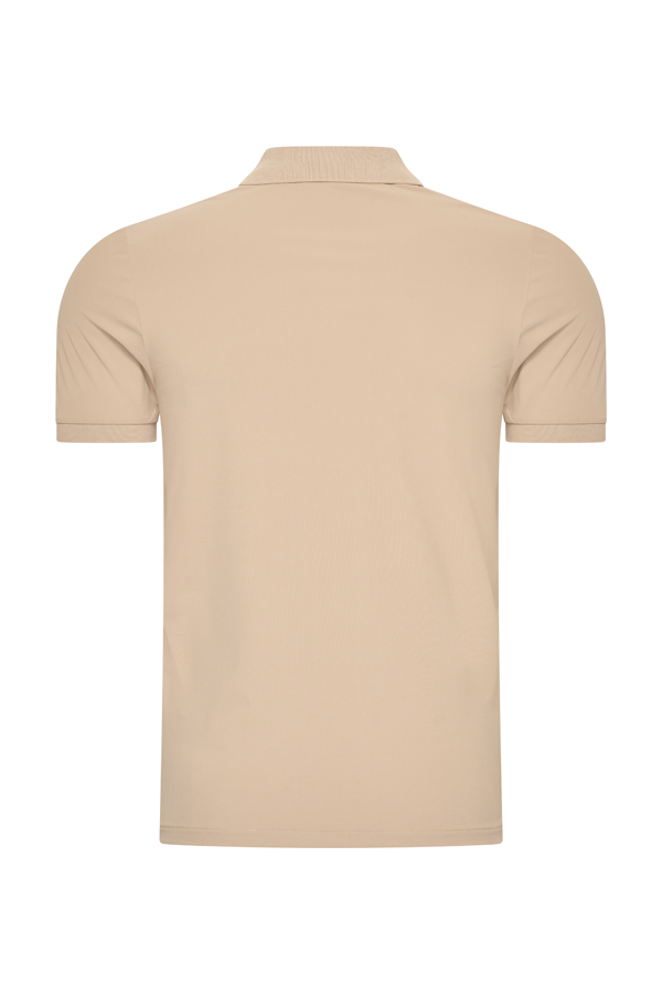 Mi Piace Heren - Men Polo Shirt - Latte