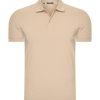 Mi Piace Heren - Men Polo Shirt - Latte