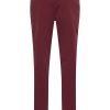 Mi Piace Heren - Men Trousers L32 - Burgundy
