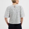 Lady Day - Aston Top - Simple white/Blue