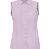 Triple Nine - Blouse Cut Sleeves Gold Bies - Lila