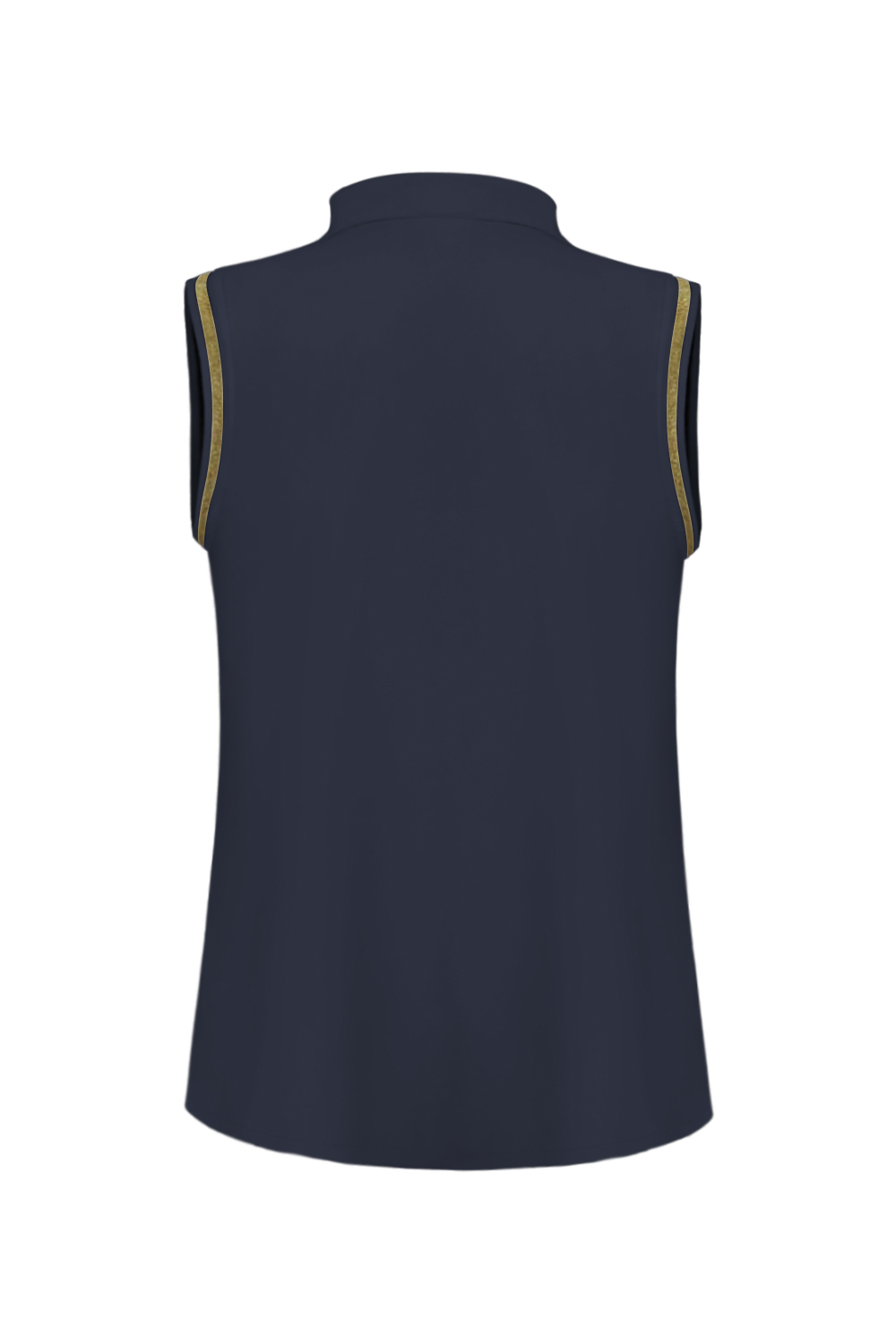 Triple Nine - Blouse Cut Sleeves Gold Bies - Navy