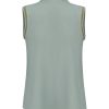 Triple Nine - Blouse Cut Sleeves Gold Bies - Sage Green