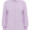Triple Nine - Blouse basics half moon - Lila