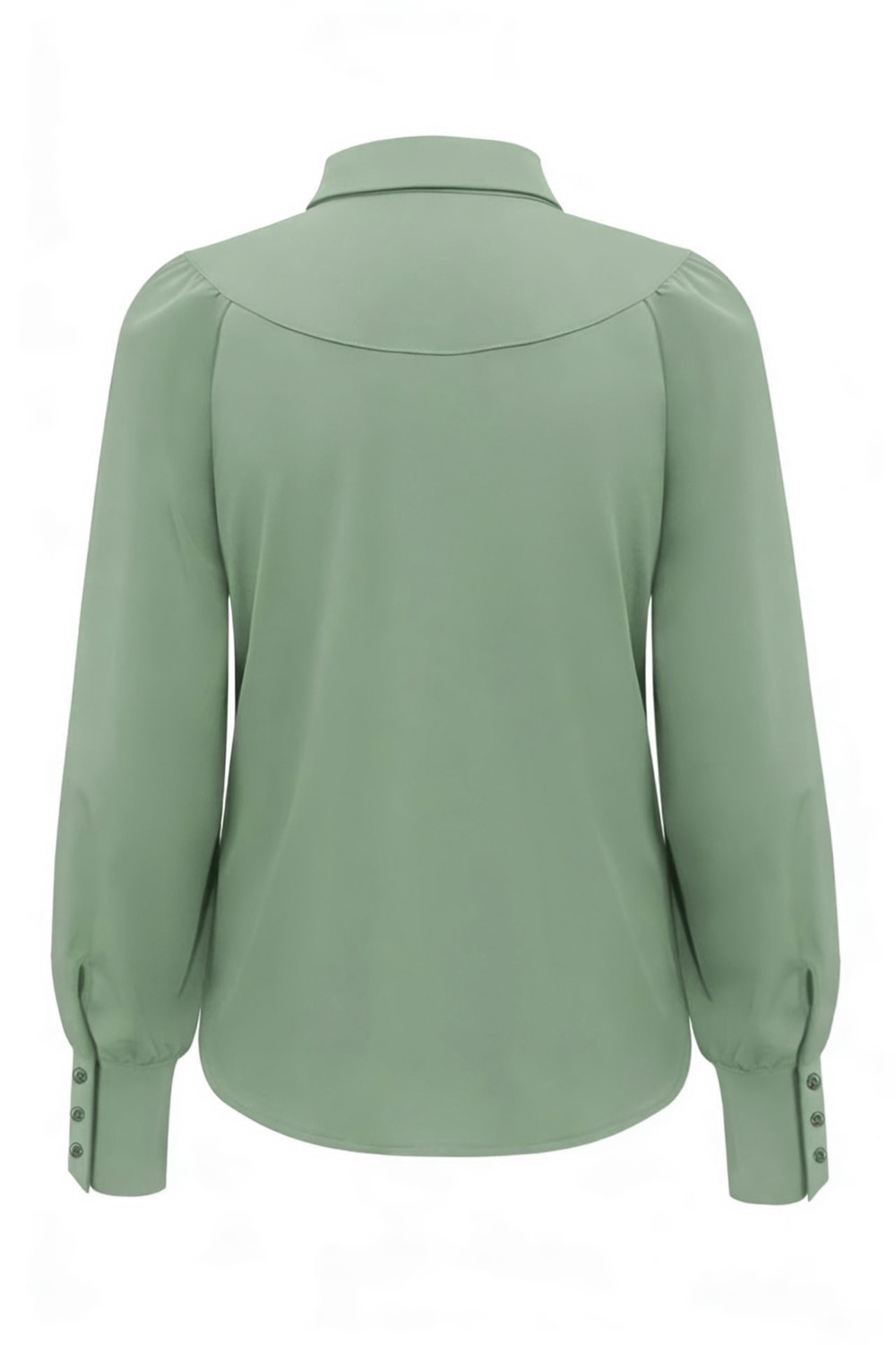 Triple Nine - Blouse basics half moon - Sage green