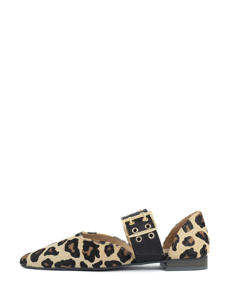 Babouche - Binny - Leopardo/Black