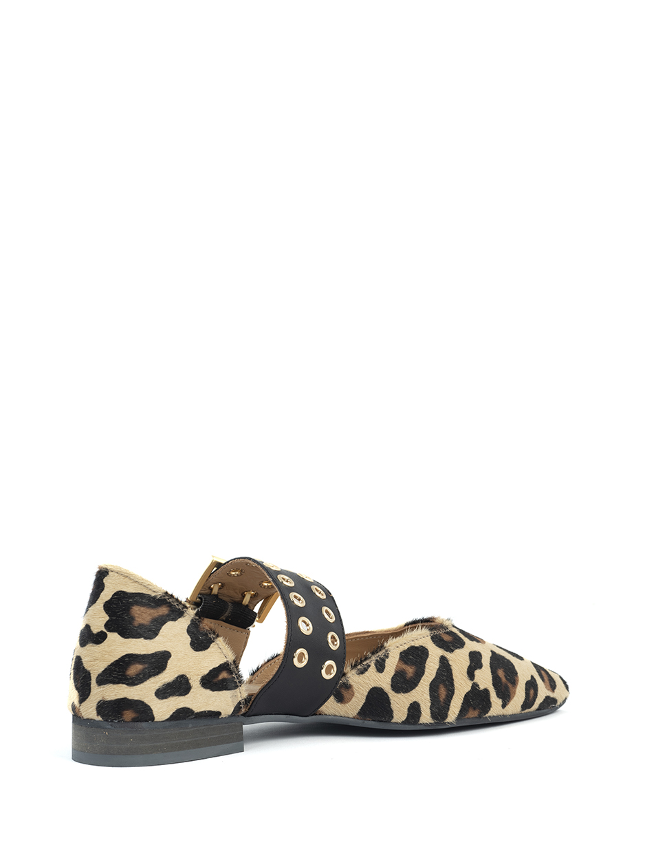 Babouche - Binny - Leopardo/Black