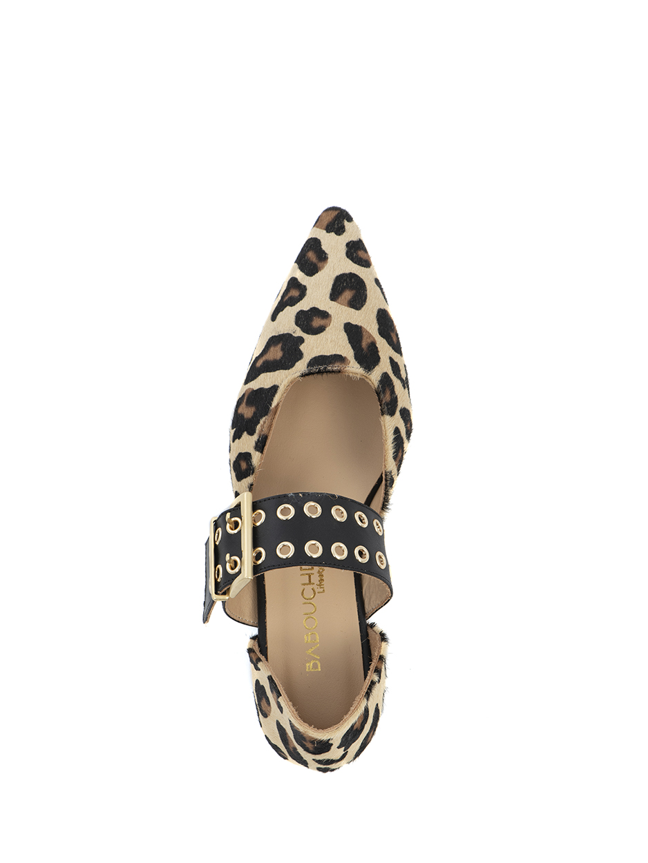Babouche - Binny - Leopardo/Black