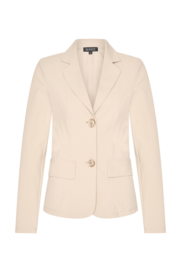 Mi Piace - Blazer Kort - Beige