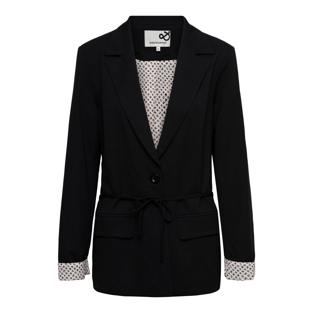 &Co Woman - Gina Blazer - Black