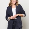 &Co Woman - Gina Blazer - Dark Blue