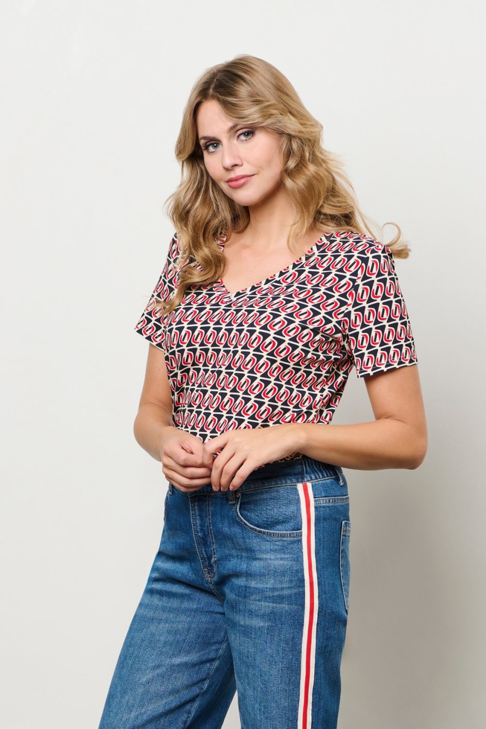 &Co Woman - Marley Moon - Red Multi