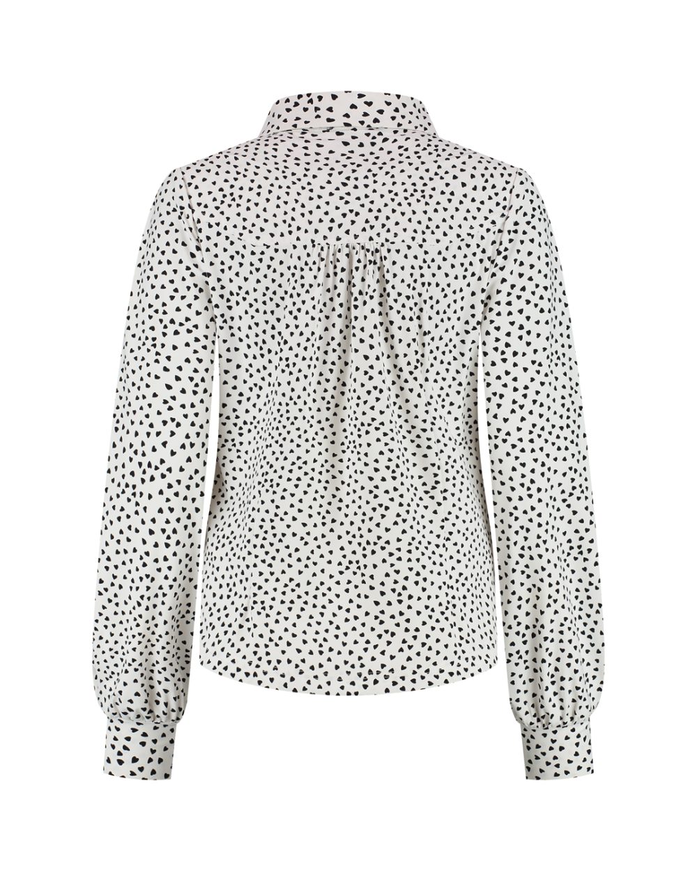 Lady Day - Dana Blouse - Simple white/Blue