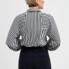 Lady Day - Gem Blouse - Blue/Simple white