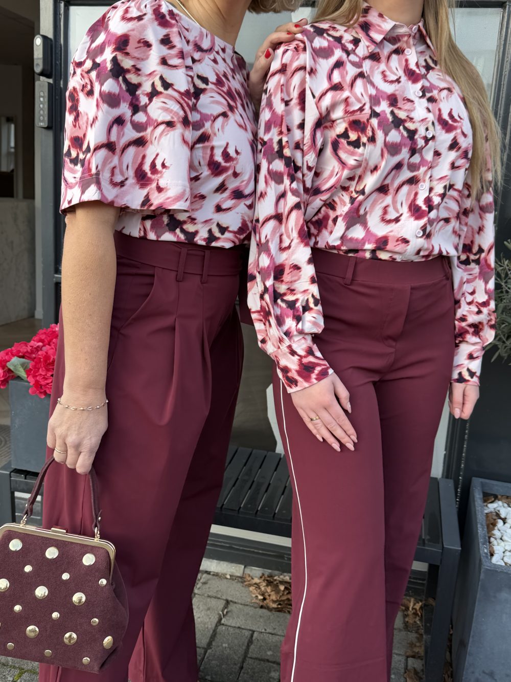 Lady Day - Gem Blouse - Morgan print