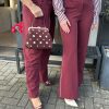 Lady Day - Eleyn Trousers - Burgundy