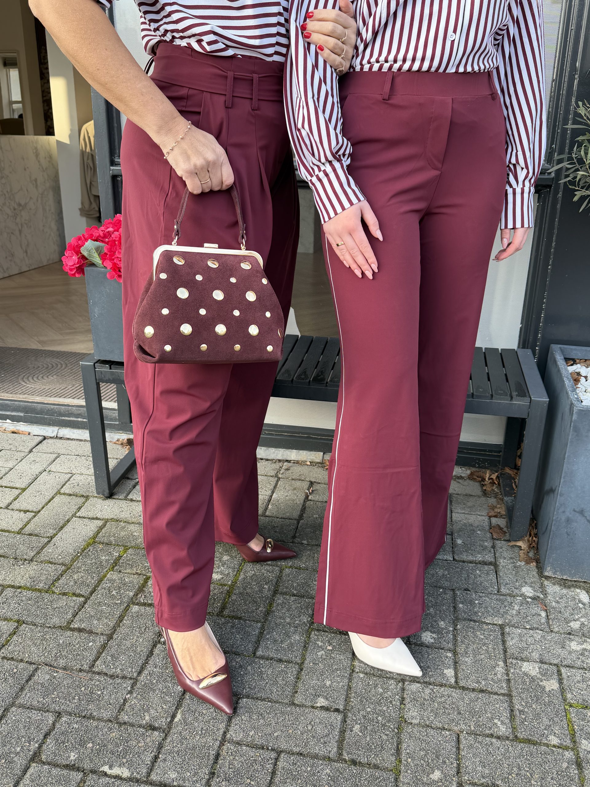 Lady Day - Eleyn Trousers - Burgundy