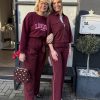 Lady Day - London Sweater - Burgundy & Lady Day - Eleyn Trousers - Burgundy