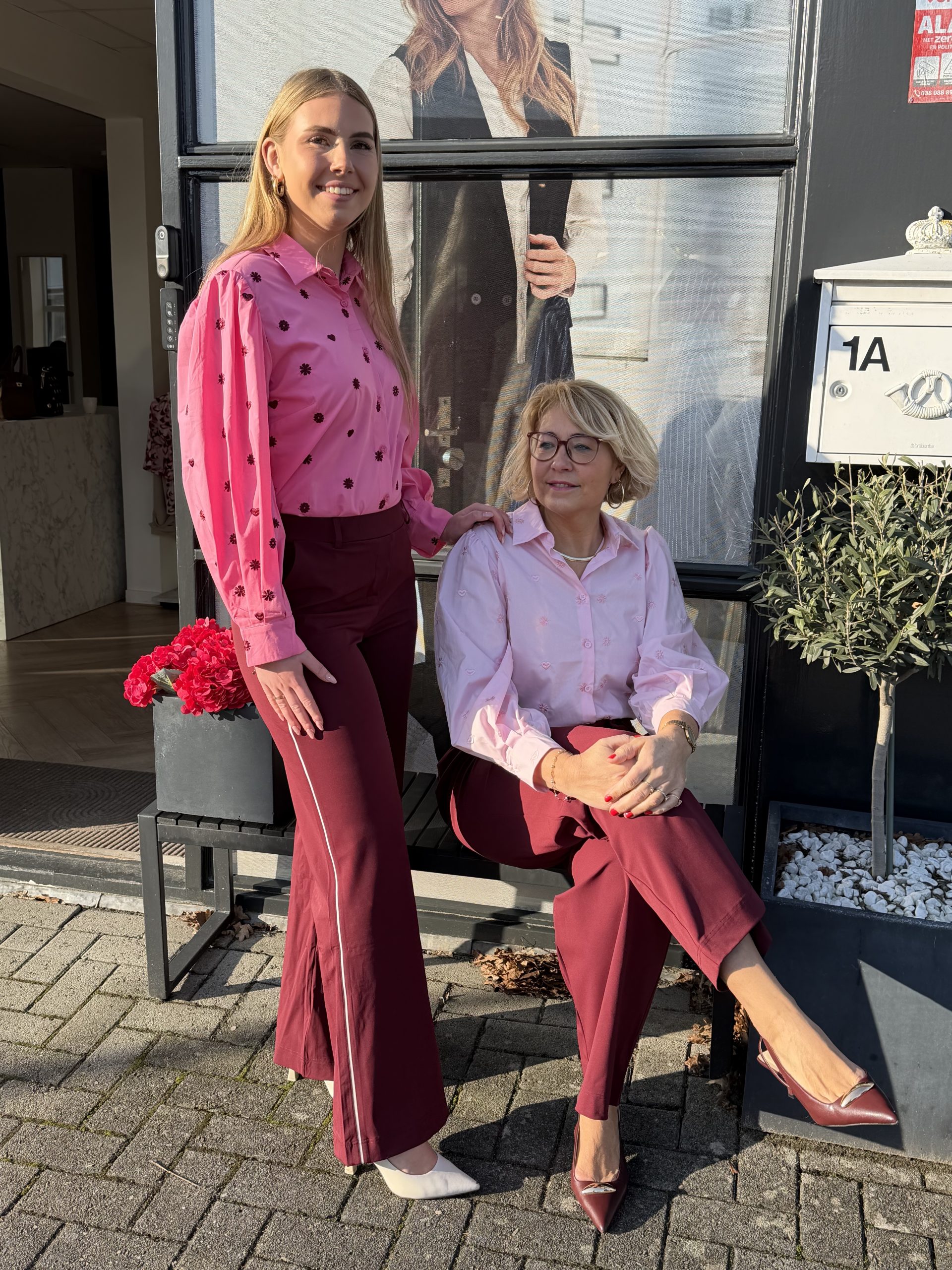 Lady Day - Andrea Blouse - Bubblegum