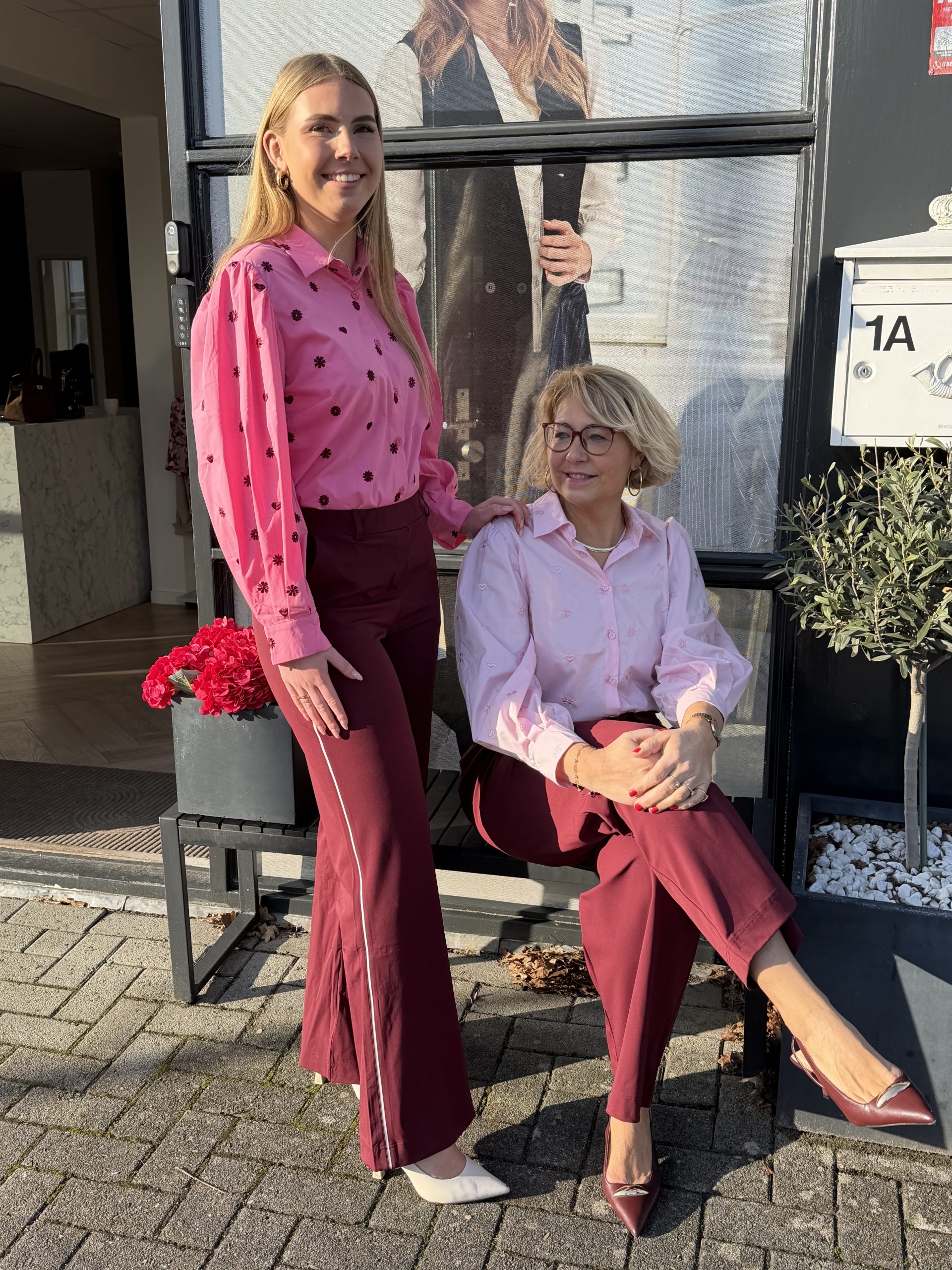 Lady Day - Eleyn Trousers - Burgundy