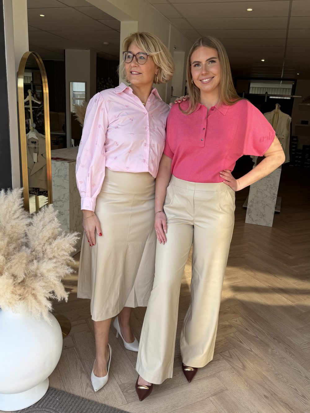 Lady Day - Sybil Trousers - Cream & Lady Day - Marci Skirt - Cream