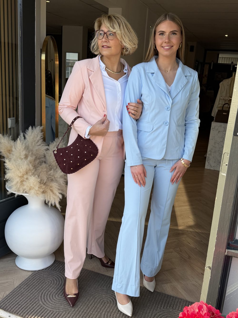 Triple Nine - Blazer Regular - Powder pink