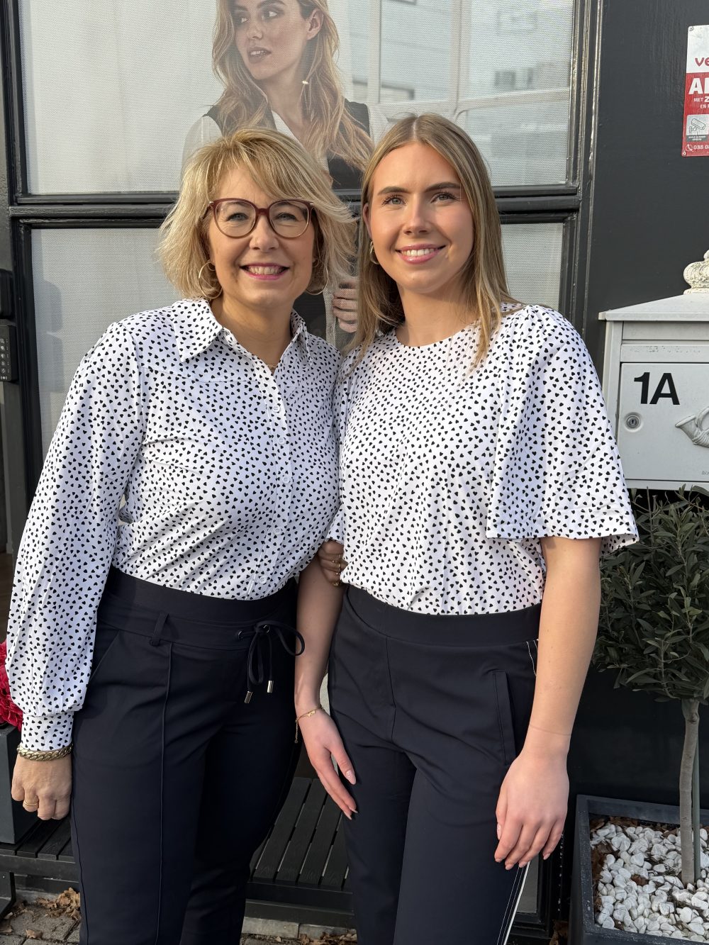 Lady Day - Aston Top - Simple white/Blue