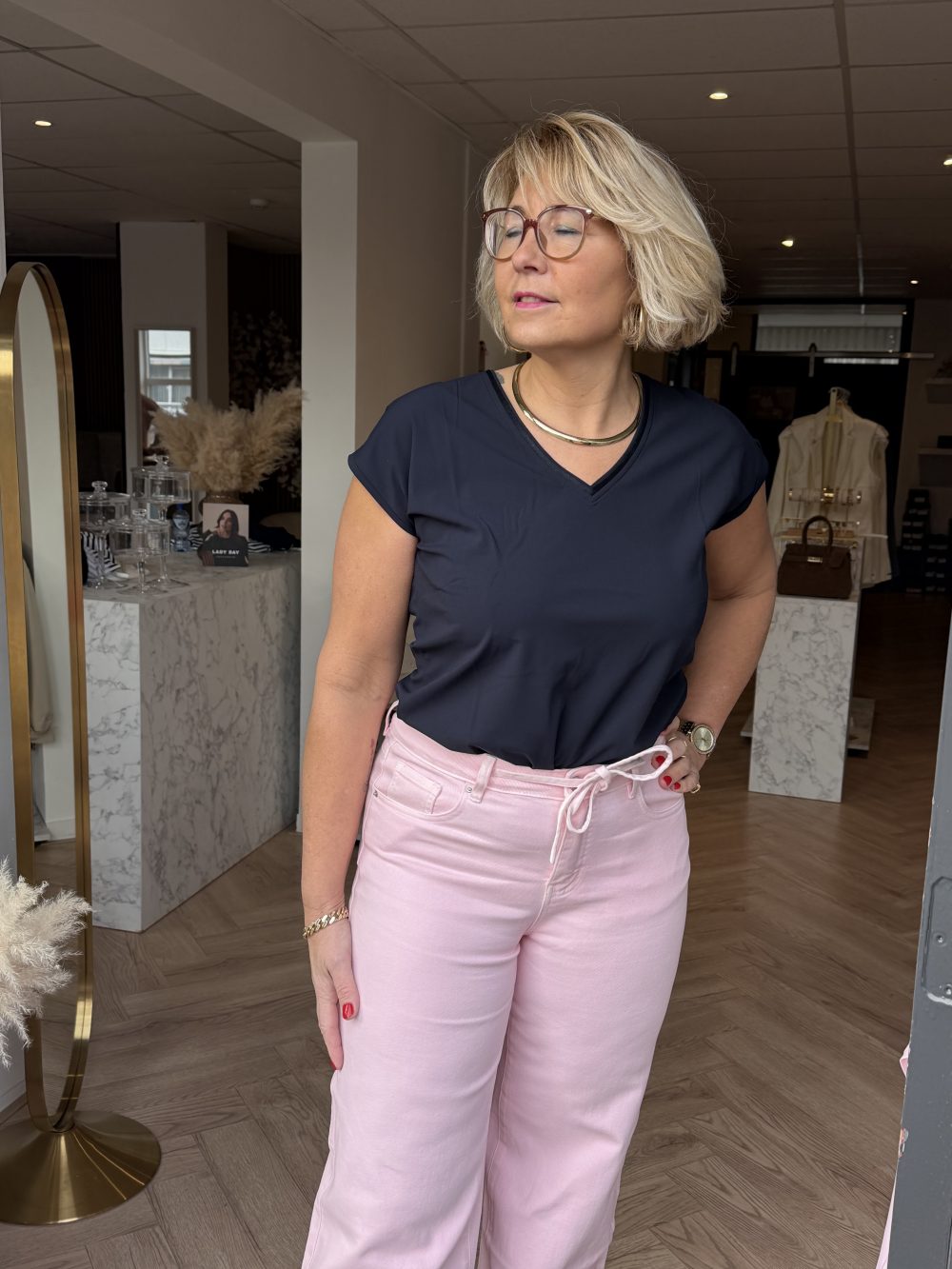 Lady Day - Mira Top - Blue