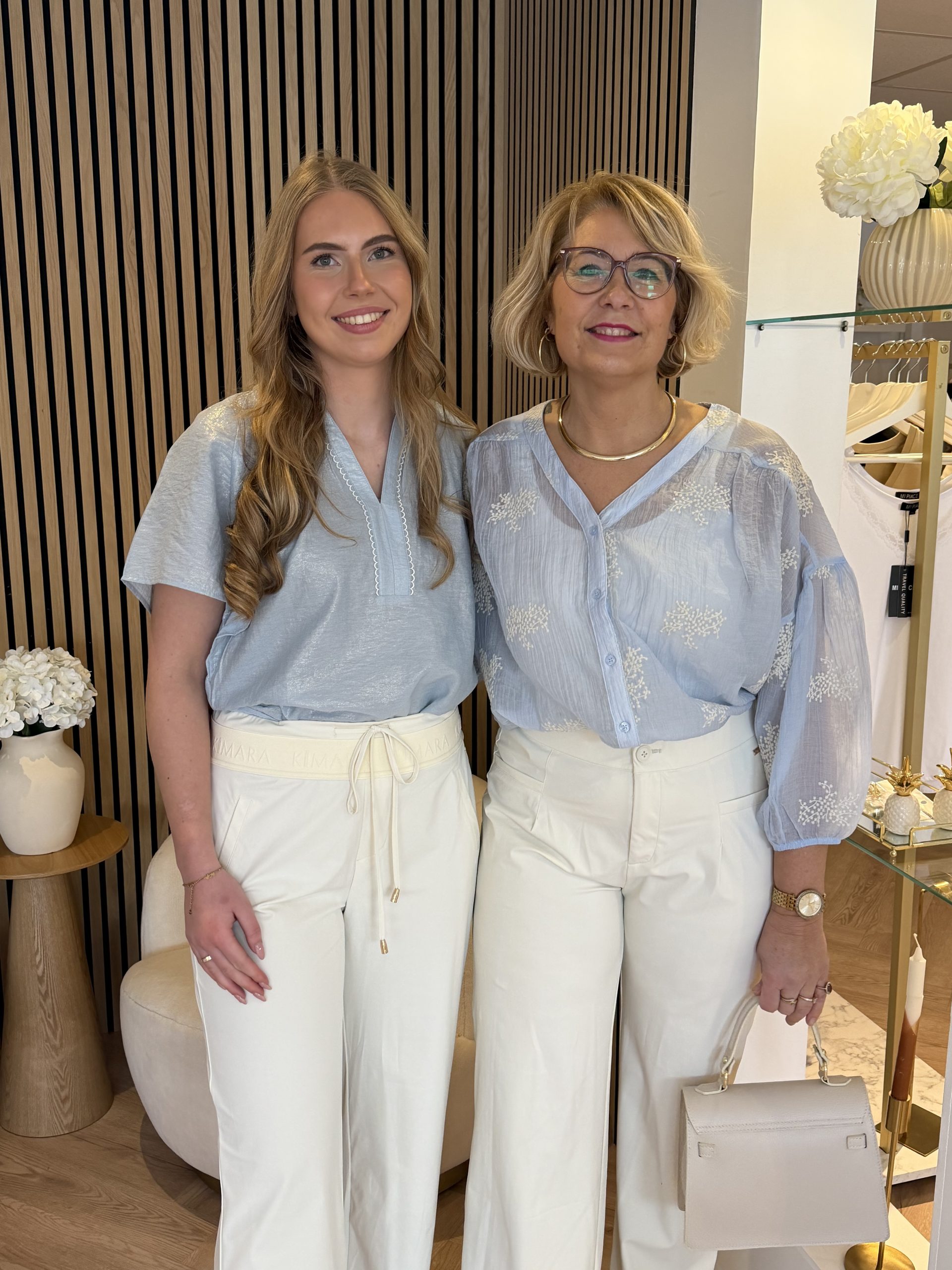 Kimara - Marion Blouse - Light Blue