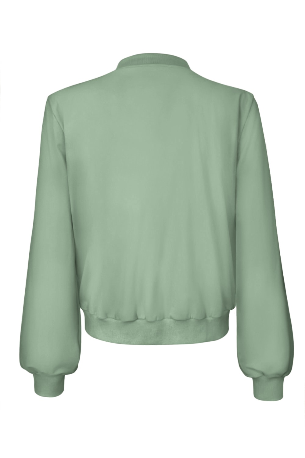 Triple Nine - Bomber Jacket with 2 Pockets - Sage Green