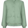 Triple Nine - Bomber Jacket with 2 Pockets - Sage Green