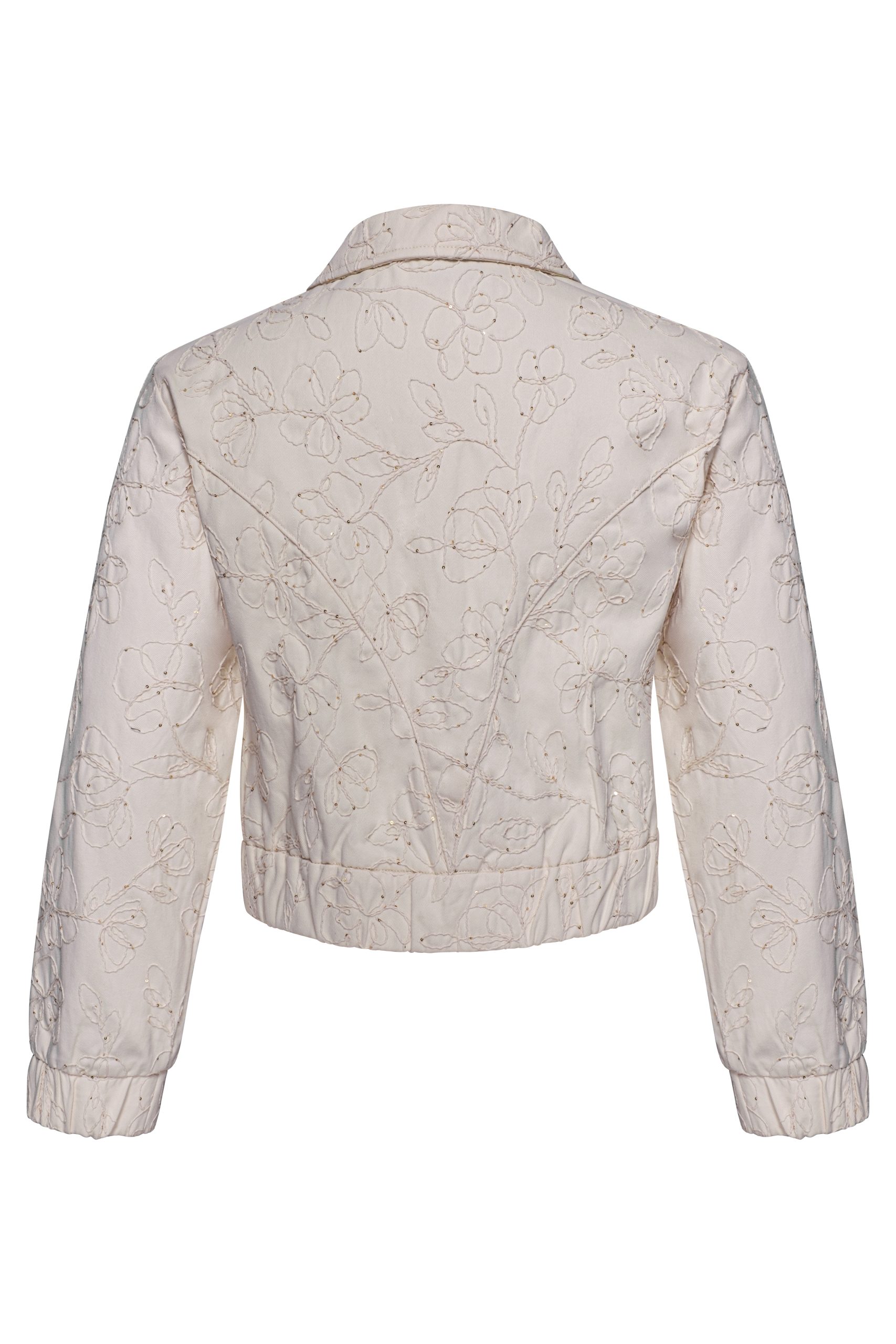 Kimara - Lee Jacket Beige Denim - Beige