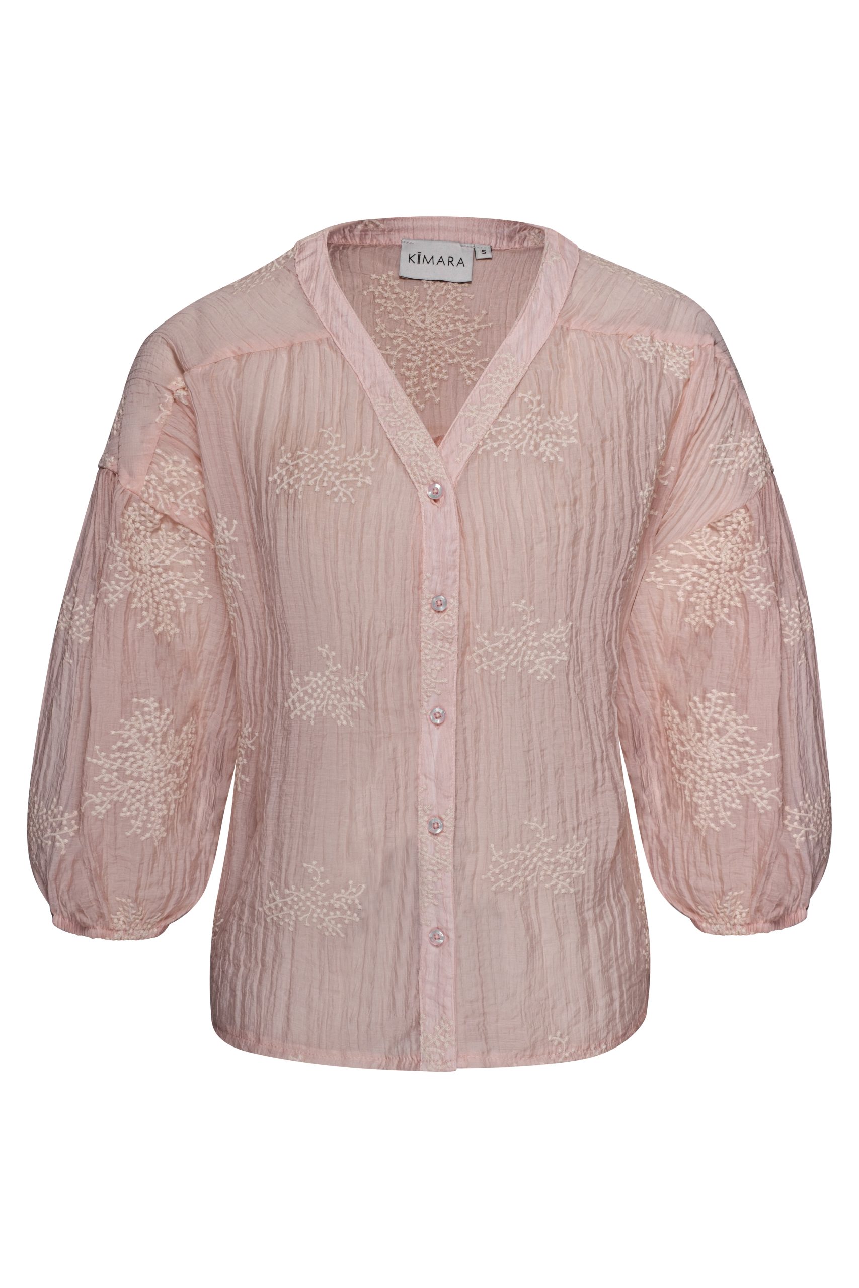 Kimara - Marion Blouse - Powder Pink