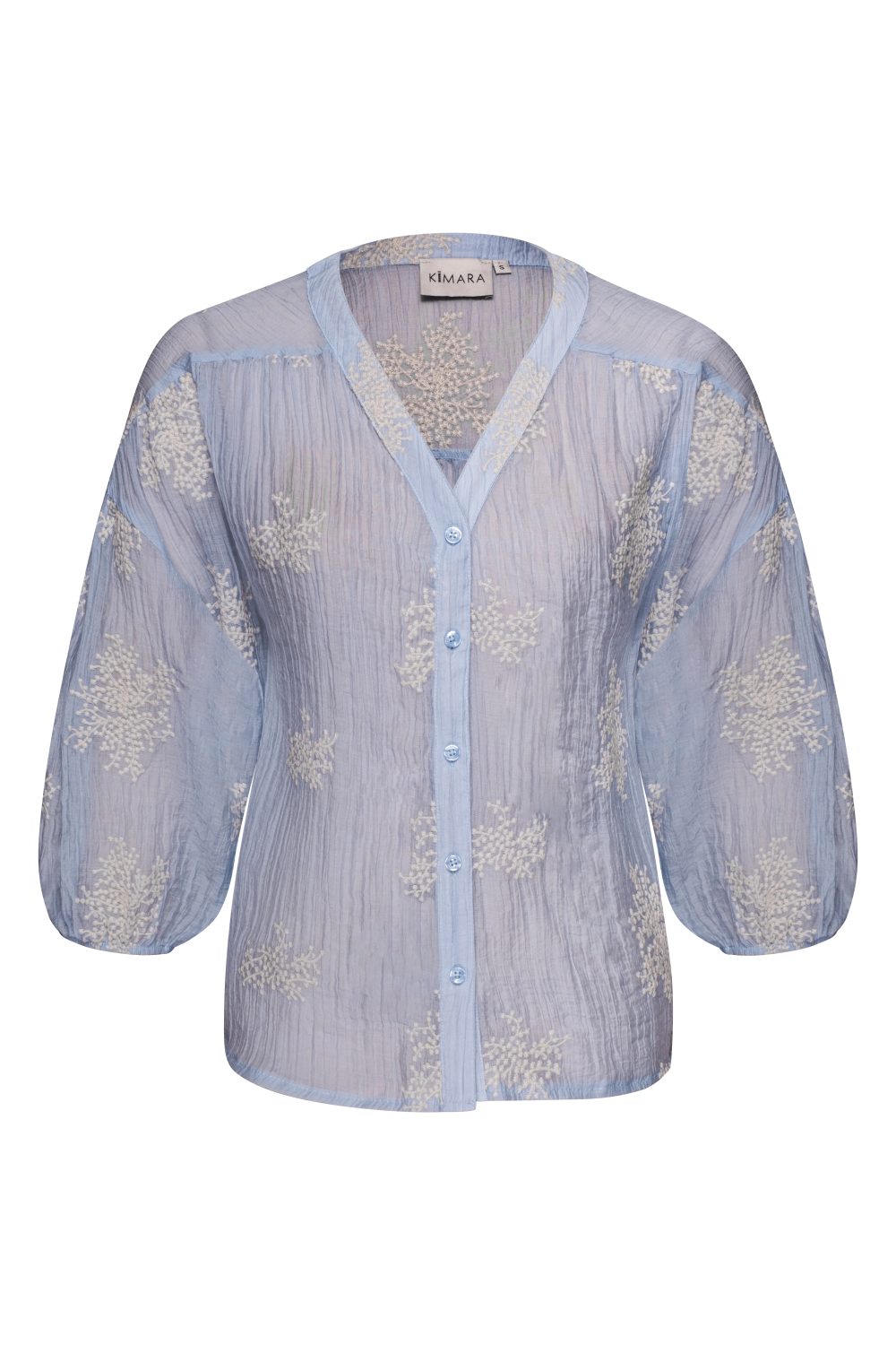 Kimara - Marion Blouse - Light Blue