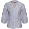 Kimara - Marion Blouse - Light Blue