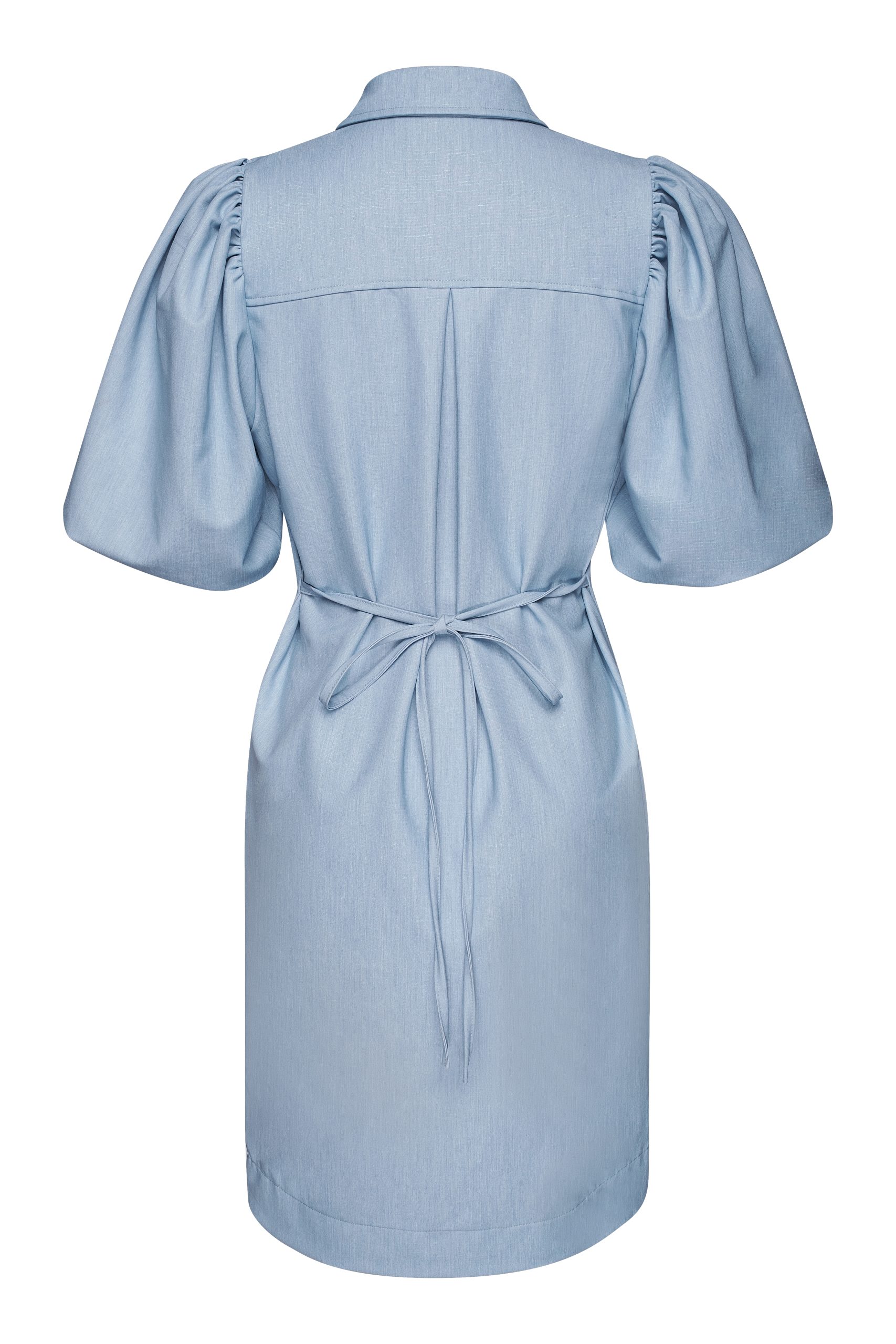 Kimara - Nika Dress - Light Blue Denim