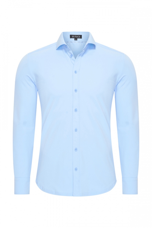 Mi Piace Heren - Blouse - Light Blue